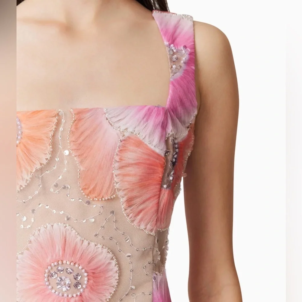 Elliatt Brittany Floral Mini Dress - Size Extra Small - Picture 4 of 6